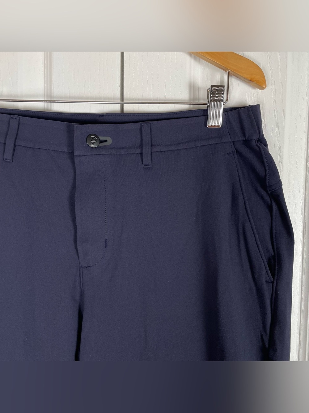NWOT Public Rec Pants Men’s 33x34 Navy Blue All Day Every Day Stretch Straight - Picture 4 of 11